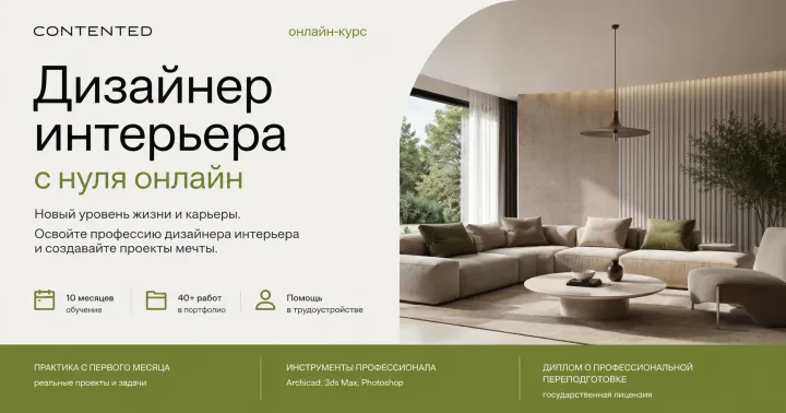 Материалы курса «Дизайнер интерьеров»