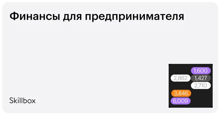 Материалы курса «Финансы для предпринимателя»