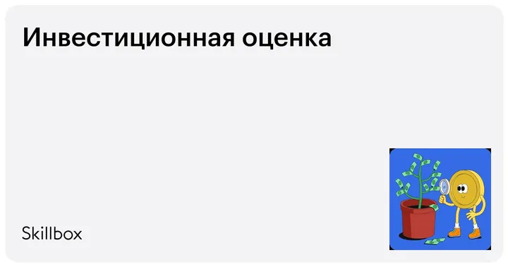 Материалы курса «Инвестиционная оценка»